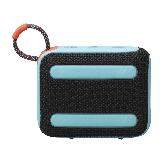 JBL Go 4 - Black and Orange - Ultra-Portable Bluetooth Speaker - Back image number null